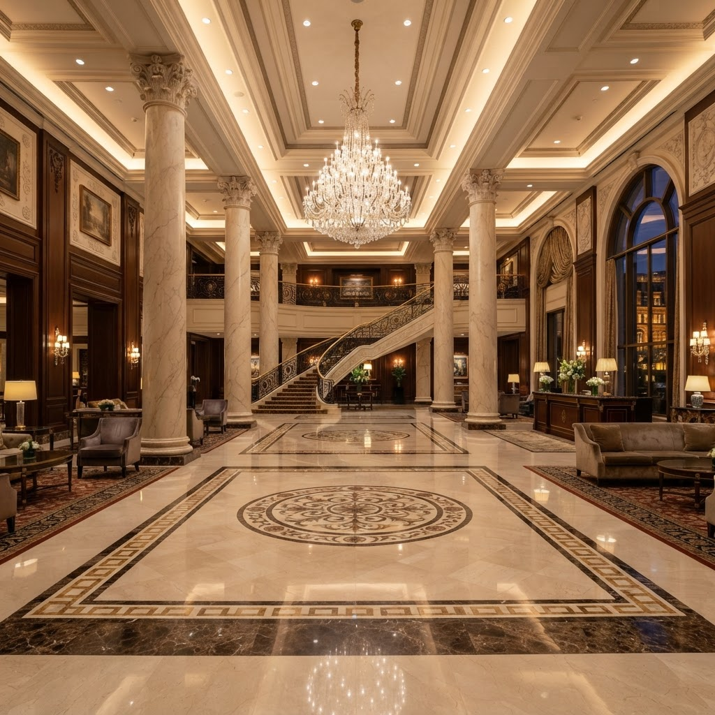 Riverfront Hotel Lobby