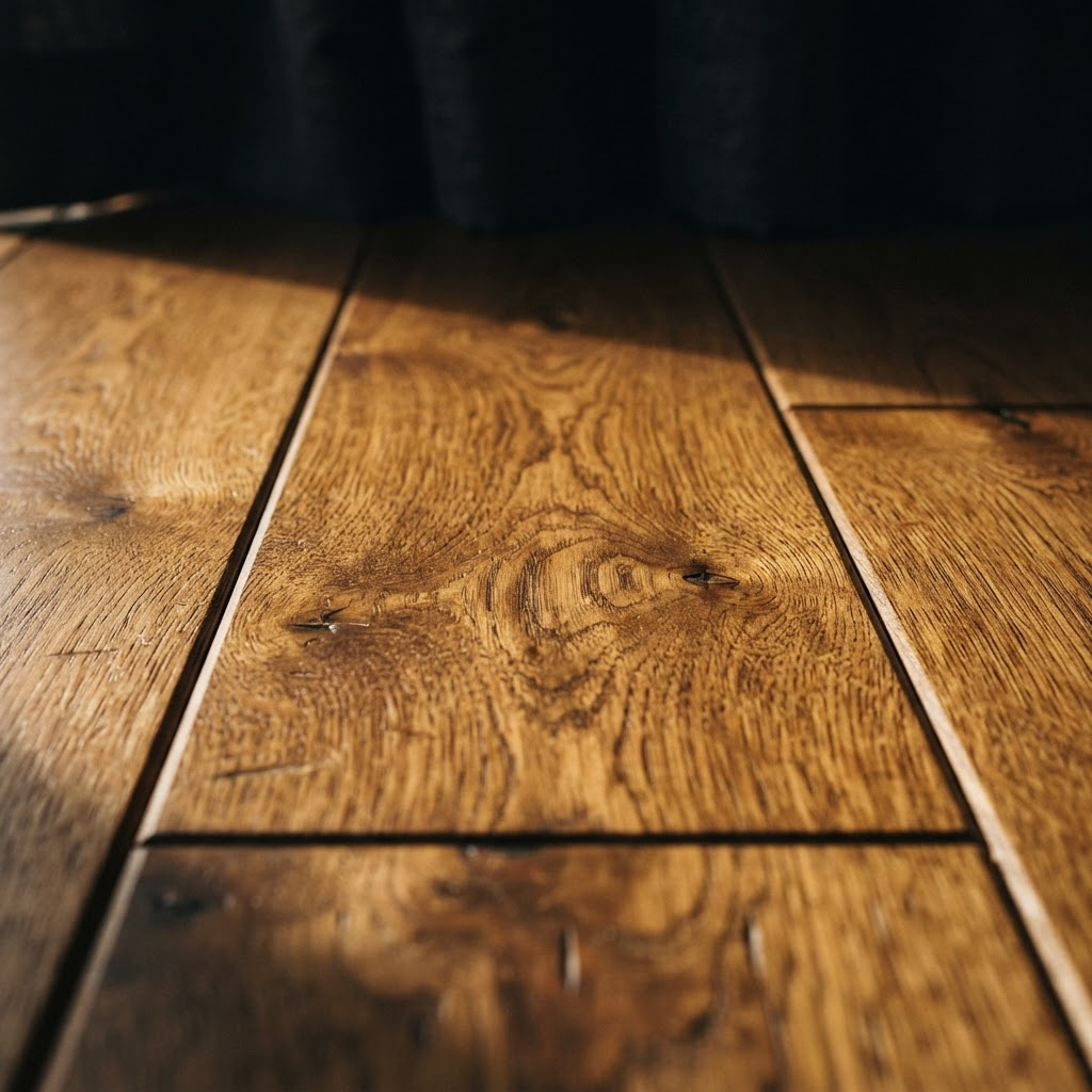 Rich wood grain texture